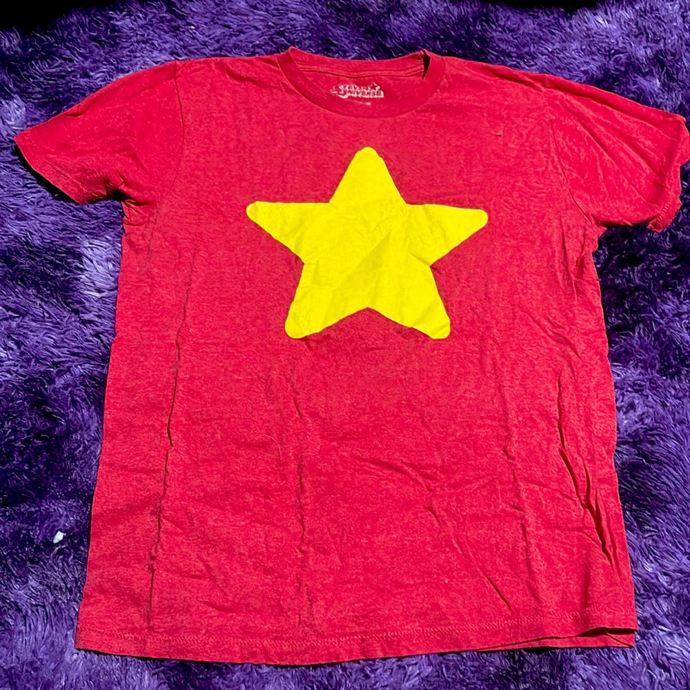 Cartoon Network Red Steven Universe Short Sleeve Size M